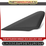 Front Rh Passenger Mirror Corner Triangle Fender For Mitsubishi Mirage G4. Fixed Price $15.68.