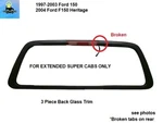 3L3Z-1842430-AAB 97 To 03 Ford F150 Extended Cab Back Glass Window Trim Frame. Fixed Price $268.00.