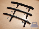 87-96 Bracket Set Tailgate Trim Panel Ford F150 F250 F350. Fixed Price $64.99.