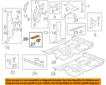 Gm Oem 07-14 Sierra 1500 Cab Interior Trim-rear Sill Plate 25844290. Fixed Price $57.82.