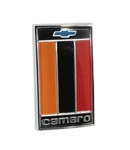 1975-77 Camaro Front Header Panel Emblem-orange, Black & Red Trim Part. Fixed Price $83.89.