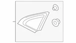 Oem New 2015-2020 Ford Edge Sel Titanium Left Upper Trim FT4Z-17075-BB. Fixed Price $145.08.