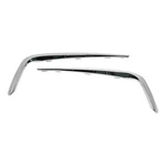 Bumper Trim Molding Set For 2017-2020 Acura Mdx Front Left And Right Side Chrome. Fixed Price $126.32.