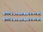 2PC Silver Fits 1967-69 Firebird Trans Am Front Fender Emblem Badge 9796319. Fixed Price $48.44.