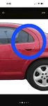 2001-2006 Sebring Stratus Right Rear Back Door Trim Corner 04805338AA Oem. Fixed Price $20.57.