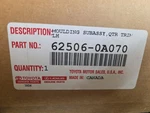 2022-2025 Toyota Corolla Cross Left Pillar Cover Upper Molding Oem 62506-0A070. Fixed Price $110.00.