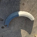 07-11 Dodge Nitro Right Front Fender Flare Molding Passenger Side Oem Textured. Fixed Price $120.00.