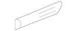 Genuine 2007-2014 Chevrolet Gmc Ltz Rear Passenger Side Door Molding 20816996. Fixed Price $136.88.