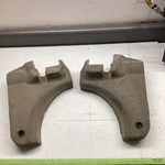 07-19 Jeep Wrangler Mopar Interior Pillar Molding Left & Right 2 Pc Set (B93). Fixed Price $100.00.