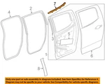 Gm Oem 15-22 Canyon,colorado Rear Door Exterior Trim-belt Molding 23366284. Fixed Price $101.52.