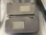 Nissan Versa Sunvisors Pair Set Driver Passenger Gray Double Mirror. Fixed Price $65.67.