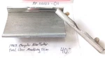 Original 1963 Chrysler New Yorker Fuel Door Moulding Trim(?) #2423256. Fixed Price $40.00.