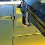Wrangler 2008 Cowl Vent Panel Green Pjr. Fixed Price $190.00.