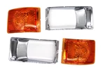 Fits International 4900 Truck Headlight Bezel & Turn Signal Blinker Set (4-PCS). Fixed Price $84.99.