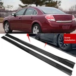 86.6" Fit For Saturn Aura 2007-2009 Gloss Side Skirts Lip Splitter Rocker Panel. Fixed Price $51.99.