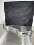 06-09 Pontiac Solstice Rear Convertible Top Tulip Bar Trim Silver Oem 15280953. Fixed Price $99.95.