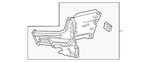 Genuine Honda Bumper Cover Spacer Panel 71102-T6Z-A00. Fixed Price $241.02.