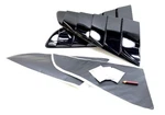 New Oem Ford Air Design Quarter Window Louvres VJR3Z-63280B10-CG Mustang 18-23. Fixed Price $203.95.