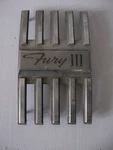1966 Plymouth Fury Iii Left Front Fender Emblem Mopar. Fixed Price $69.00.