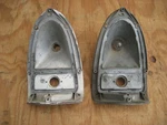 1955 Chevy Taillight Housings-pair Gm 5945876 Original Guide R1-55. Fixed Price $64.95.