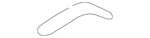 Genuine Nissan Roof Molding 73852-ZH30A. Fixed Price $44.60.