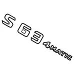 New Genuine Mercedes-benz Nameplate 2228172015 Oem. Fixed Price $164.57.