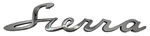 New Old Stock Custom Royal Suburban Sierra Nameplate For 1958 #1834228. Fixed Price $175.00.