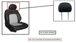 Lh Blk Clo Frt Headrest Oem 2021 Ford Edge FT4Z58611A08AJ. Fixed Price $75.00.