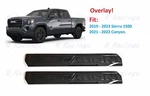 Overlaygloss Black Door Rear Elevation Emblem 2019+ SIERRA1500250035 2021 Canyon. Fixed Price $39.90.