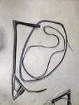 Left Front Door Window Rubber Seal - 2006 Bentley Flying Spur Sedan 3W5837431. Fixed Price $200.00.