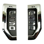 17-22 Ford F550 Xl Chrome Fender Emblem HC3B55000A72;HC3B55000A73 Rh+lh Oem. Fixed Price $73.00.