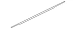 Genuine Mitsubishi Belt Molding 82820W070P. Fixed Price $144.67.