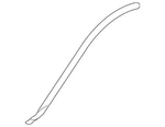 Genuine Lexus Windshield Molding 75534-60072. Fixed Price $92.55.
