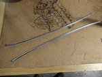 Bmw E30 Convertible Front Outer Pillar Windshield Chrome Trim Set. Fixed Price $95.00.