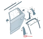 New Audi A4 Avant B9 Rear Right Door Pillar Trim 8W0839902A5FQ No Duty To. Fixed Price $70.83.
