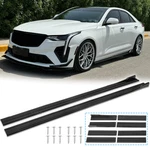 86.6" Side Skirts Extension Splitter Rocker Panels Glossy For Cadillac CT4 CT5. Fixed Price $55.05.