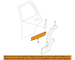 Gm Oem 02-05 Trailblazer Rear Door Exterior Trim-side Molding 19120017. Fixed Price $123.59.