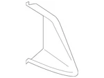 Genuine Porsche Side Duct 95B-121-674-C-1E0. Fixed Price $40.71.