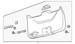 Genuine Ford Trim Tailgate ML1Z-7842906-BD. Fixed Price $458.45.