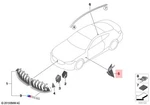 Genuine Bmw F91 F92 F93 M8 Convertible Coupe Air Breather Right 51138077670. Fixed Price $208.72.