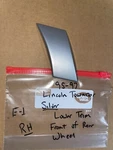 95 - 97 Lincoln Towncar Rh Rear Silver Front Of Wheel Trim Molding. Fixed Price $39.75.