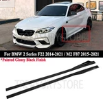 For Bmw F22 M235I M240I F87 2014-2021 V2 Style Side Skirts Extension Kits. Fixed Price $99.99.
