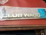 Nos Oem Ford Econoline Club Wagon Emblem Nameplate F1UZ-1542528-E (A2-4A). Fixed Price $125.00.
