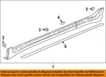 Gm Oem 18-24 Traverse Limited Exterior Trim-weatherstrip 23166516. Fixed Price $56.79.