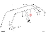 Genuine Bmw E28 518I 520I 524D 524TD 525E 525I Covering Left 51341872319. Fixed Price $174.35.