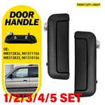 Exterior Door Handle For 1997-2004 Mitsubishi Montero Sport Front Black 1-5SET. Fixed Price $78.99.
