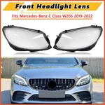 Pair For 2019-2022 Mercedes-benz Class W205 Clear Headlight Lens Lamp Covers. Fixed Price $69.69.