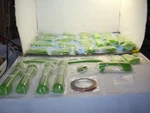 26 Pcs Full Set Exterior Green Decoration Trim Kit For Jeep Wrangler Jlu.... Fixed Price $74.99.