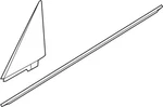 Genuine Infiniti Belt Molding 80820-5CA0A. Fixed Price $233.27.