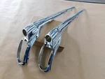 Oem 1951 1952 Oldsmobile Tail Light Bezels Quarter Spears Trim 88 Nos. Fixed Price $619.00.